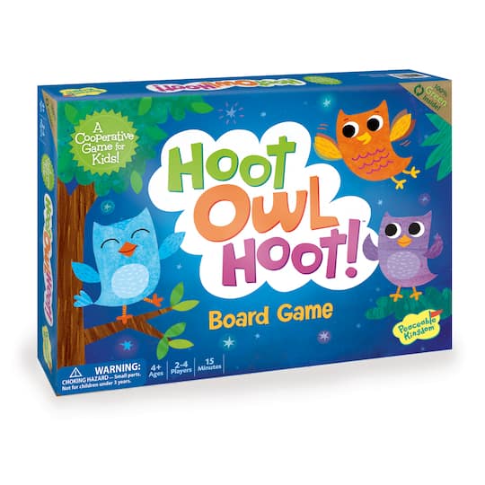 Peaceable Kingdom&#x2122; Hoot Owl Hoot Board Game